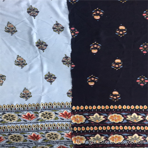 Fashion Design Rayon Print Fabric